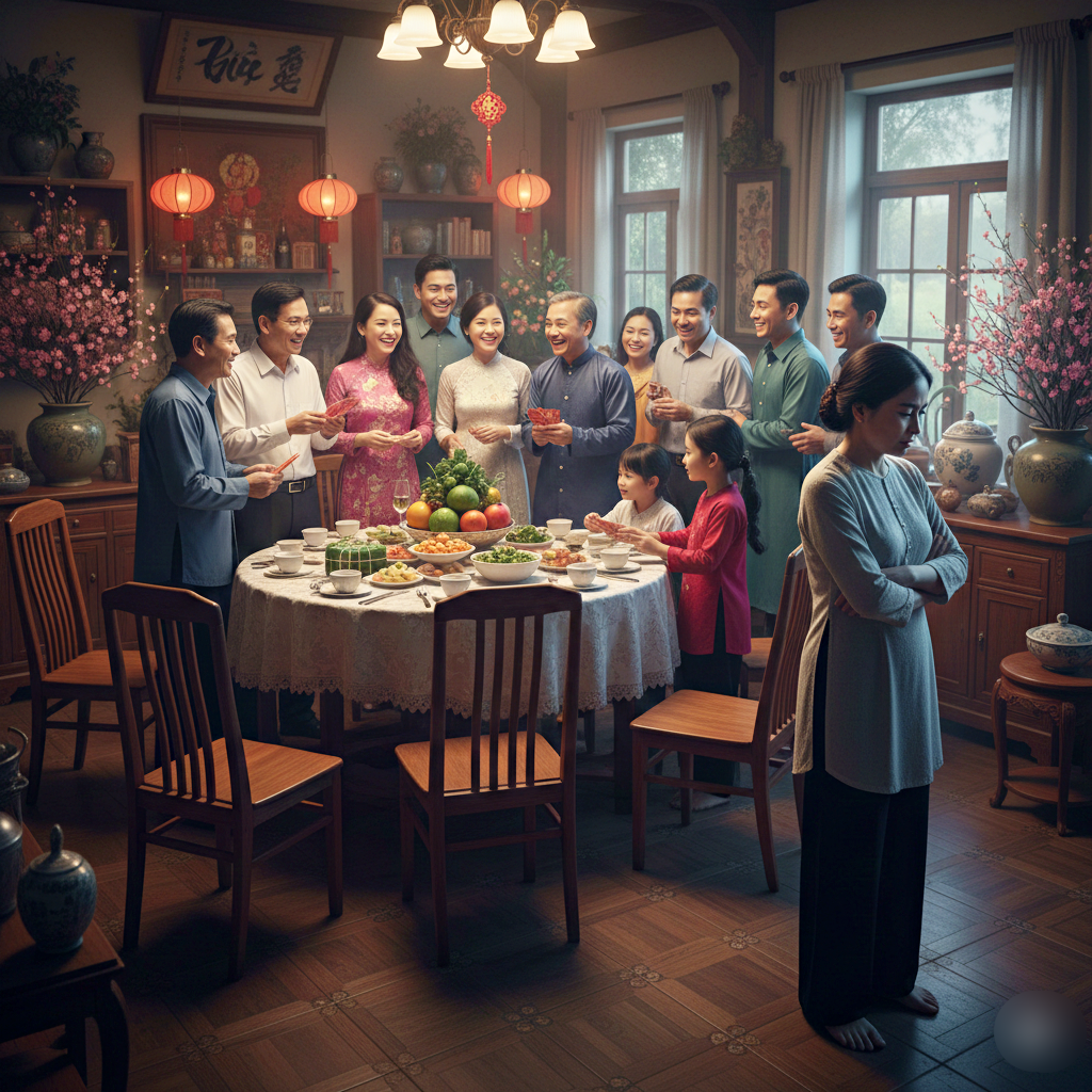 Từ ngày con trai lớn của tôi lên cấp 2, tôi bắt đầu thấy sợ Tết phải về nhà nội- Ảnh 1.