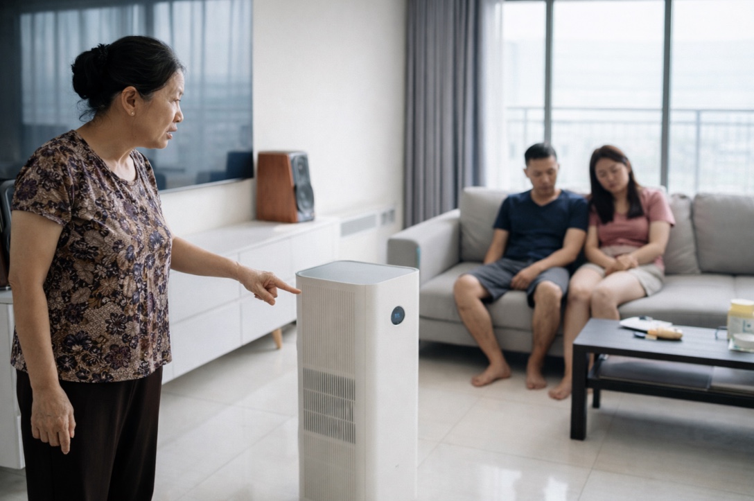 Mẹ chồng c&agrave;m r&agrave;m v&igrave; vợ chồng t&ocirc;i mua m&aacute;y n&agrave;y tận 10 triệu, nhưng qua mấy ng&agrave;y &ocirc; nhiễm cực độ b&agrave; lại im bặt - Ảnh 1.