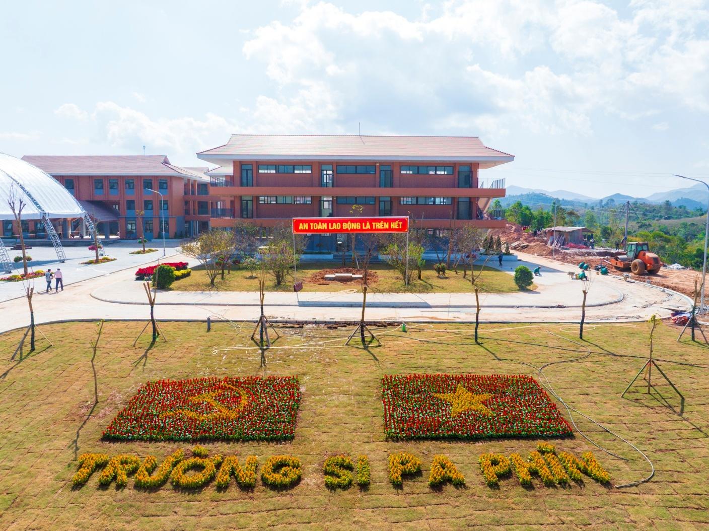 Cận cảnh trường phổ thông hiện đại nhất vùng biên giới phía Bắc: Rộng 6,88 ha, vốn đầu tư 230 tỷ đồng - Ảnh 6.