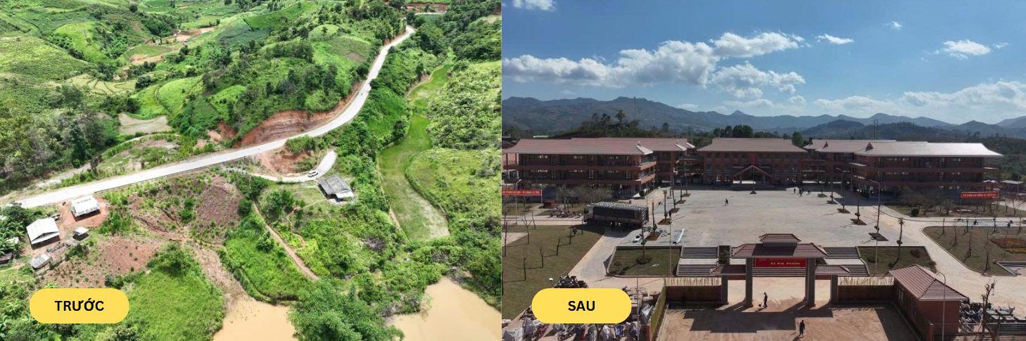 Cận cảnh trường phổ thông hiện đại nhất vùng biên giới phía Bắc: Rộng 6,88 ha, vốn đầu tư 230 tỷ đồng - Ảnh 1.