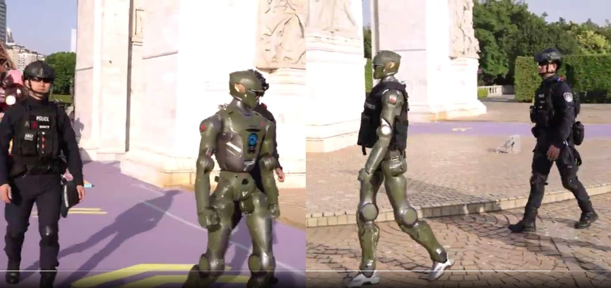 Robot h&igrave;nh người tuần tra c&ugrave;ng cảnh s&aacute;t tại Th&acirc;m Quyến , bước tiến mới trong C&ocirc;ng nghệ - Ảnh 3.