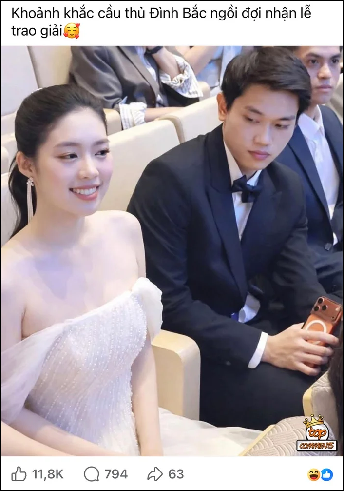 Ánh mắt của Đình Bắc viral, Á hậu Châu Anh vội livestream đính chính- Ảnh 2. Ánh mắt của Đình Bắc viral, Á hậu Châu Anh vội livestream đính chính- Ảnh 2.