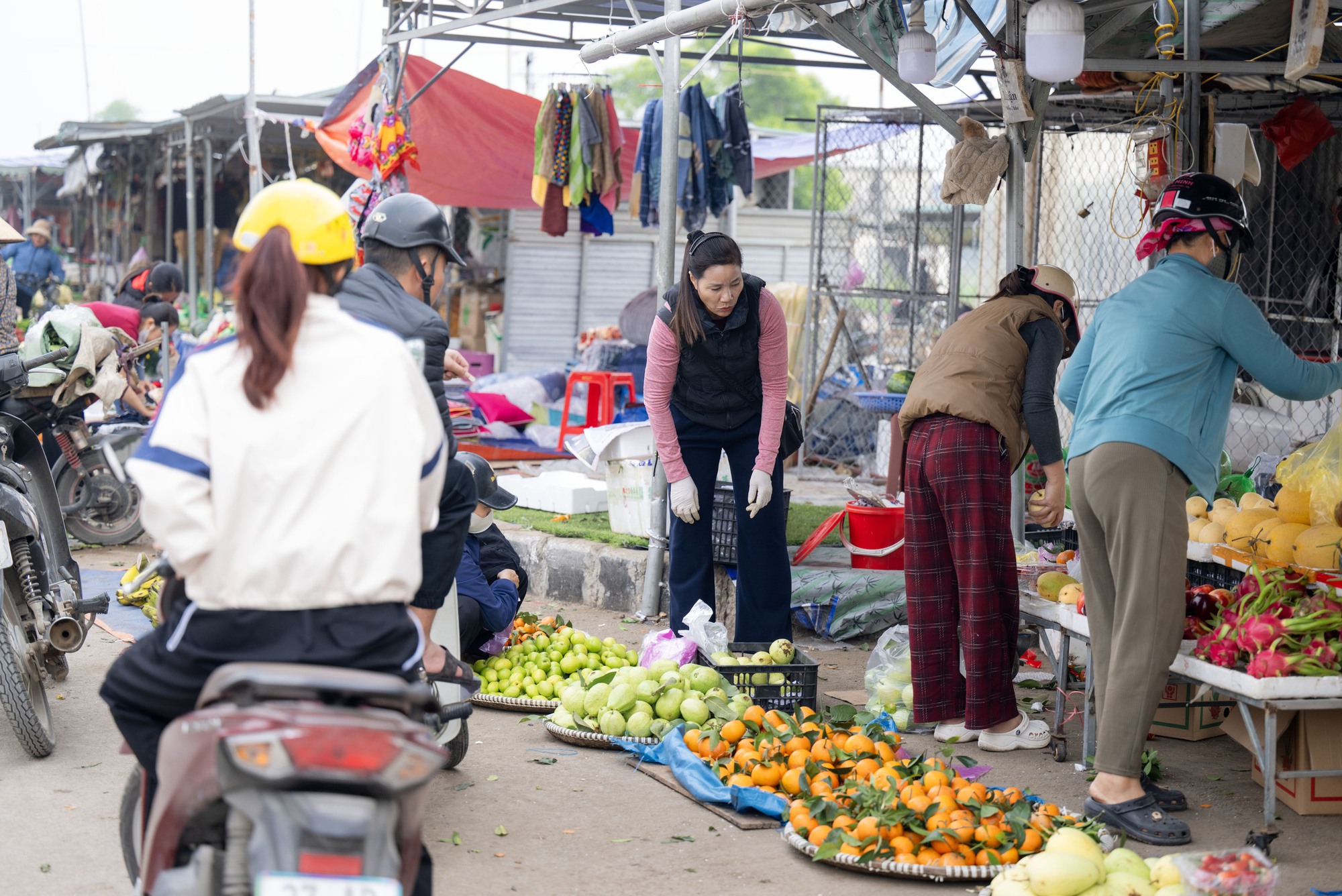 Về Nghệ An ghé sạp quả của mẹ Cao Văn Bình: Hotboy vạn người mê vẫn ra chợ bê hàng, rửa bát cho mẹ- Ảnh 3.