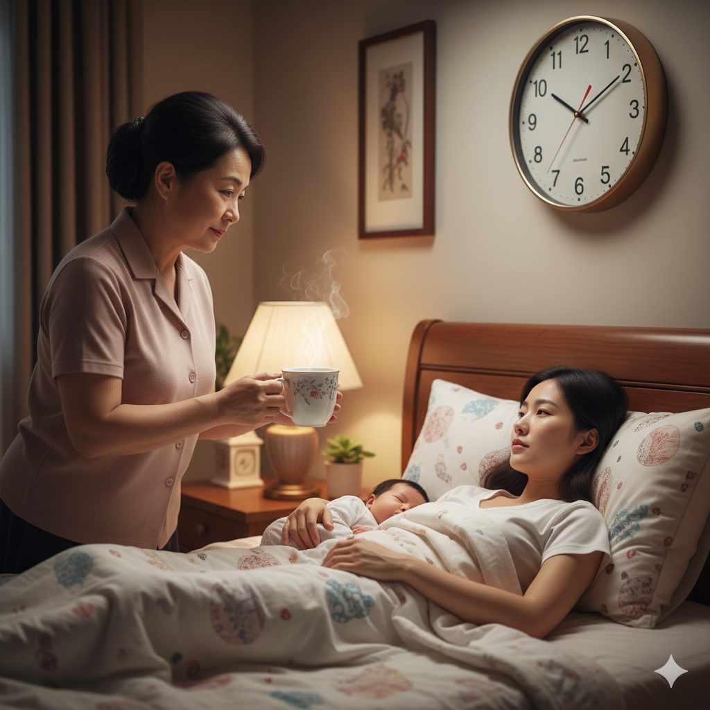 Sợ t&ocirc;i trầm cảm sau sinh, mỗi tối cứ đến 11 giờ mẹ chồng lại &acirc;m thầm l&agrave;m việc n&agrave;y- Ảnh 1.