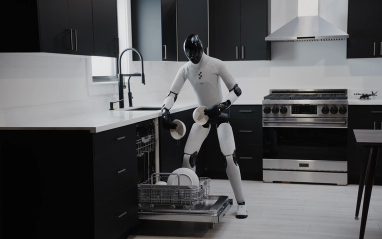 Helix 02: Robot Hình Người Tự Động Rửa Bát Đĩa Lần Đầu Tiên Trên Thế Giới - Ảnh 1. Helix 02: Robot Hình Người Tự Động Rửa Bát Đĩa Lần Đầu Tiên Trên Thế Giới - Ảnh 1.