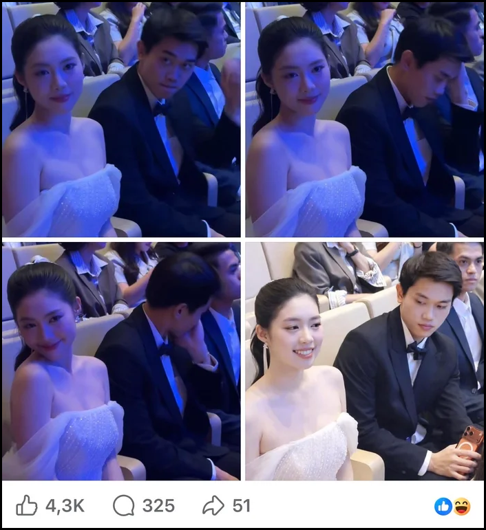 Ánh mắt của Đình Bắc viral, Á hậu Châu Anh vội livestream đính chính- Ảnh 1. Ánh mắt của Đình Bắc viral, Á hậu Châu Anh vội livestream đính chính- Ảnh 1.