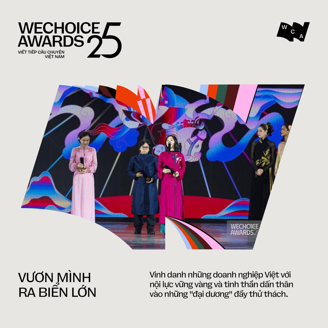 Từ nội lực thương hiệu Việt đến tầm v&oacute;c quốc tế: H&agrave;nh tr&igrave;nh &ldquo;vươn m&igrave;nh ra biển lớn&rdquo; tại WeChoice 2025 - Ảnh 1.