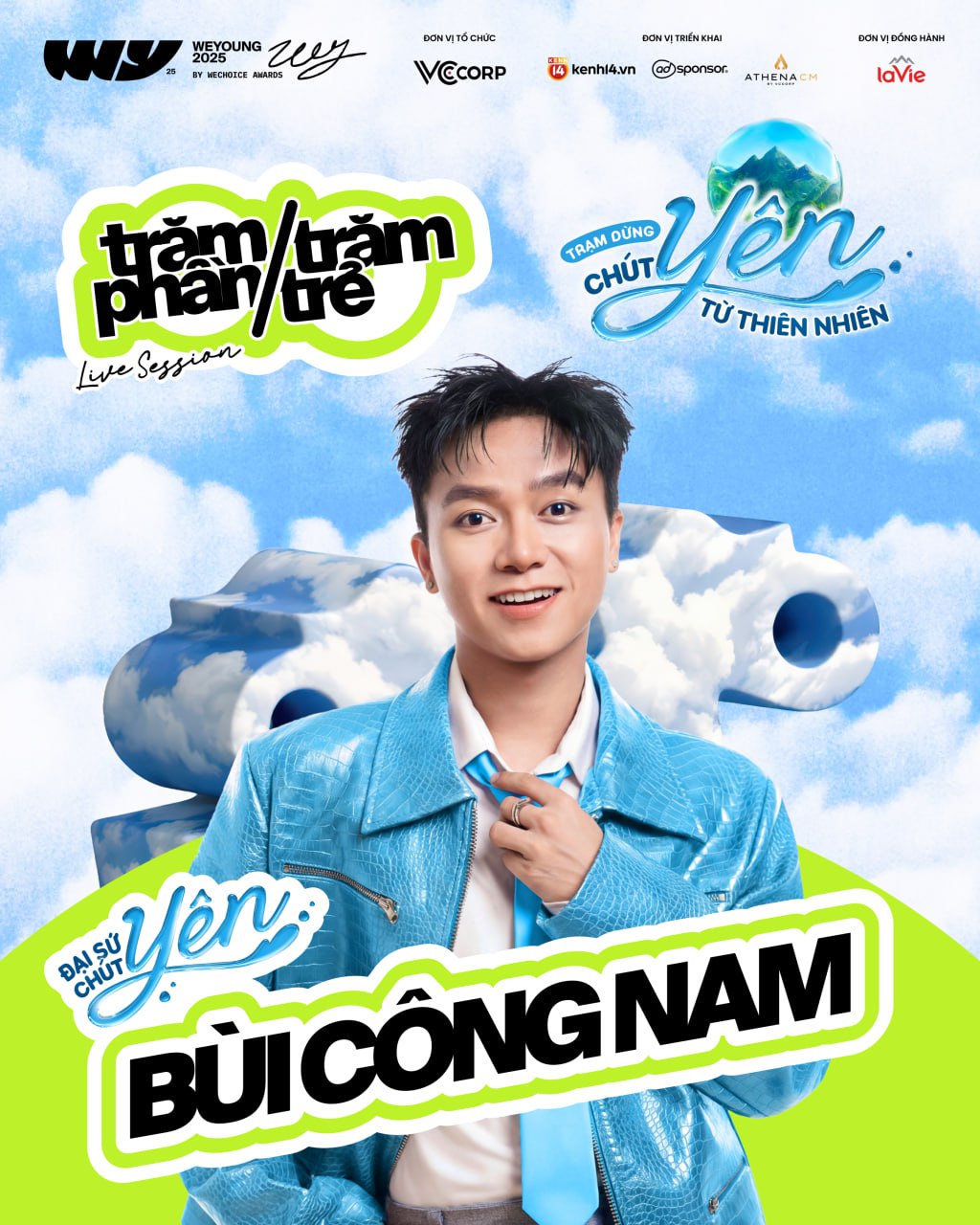 Trăm Phần Trăm Trẻ Live Session: B&ugrave;i C&ocirc;ng Nam sẽ đọ giọng với 2 &ldquo;c&aacute; thể&rdquo; gen Z cực hot v&agrave; loạt trải nghiệm cực hấp dẫn!- Ảnh 3.