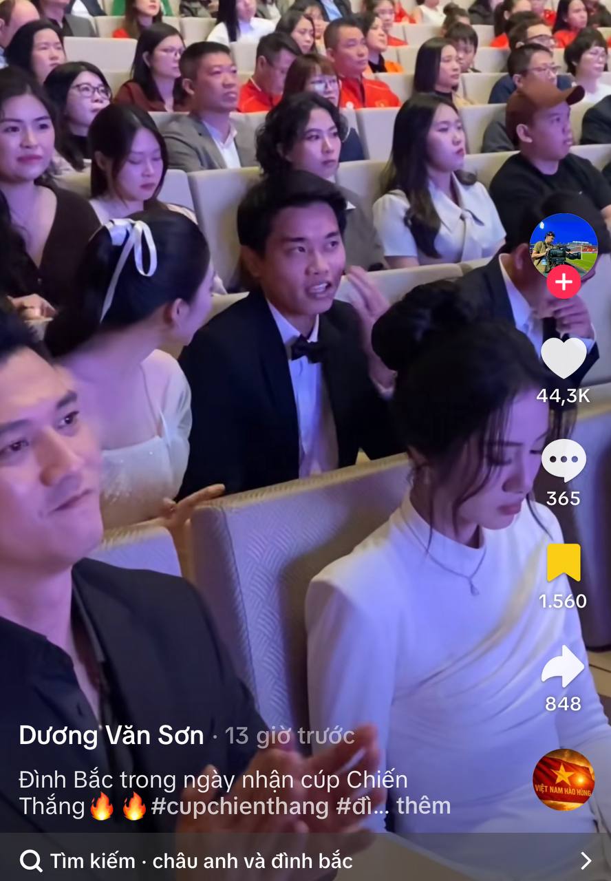 Đình Bắc tíu tít nói cười cùng Á hậu Châu Anh, netizen rần rần "đẩy thuyền", đòi mang kịch bản ngôn tình cho cặp đôi - Ảnh 1.