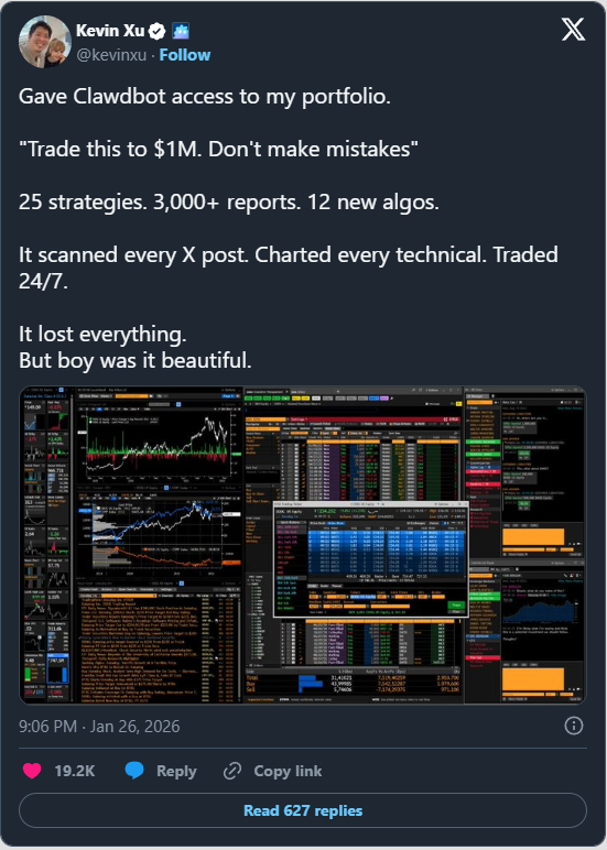 Giao tiền cho AI trading bot: 35 . 000 USD thành 1 triệu USD nhưng lại mất sạch - Ảnh 1.