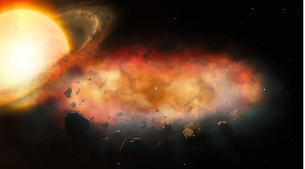 Đám Mây Kim Loại Khổng Lồ Hiện Giữa Trời, Bao Vây 