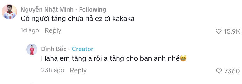 Đồng đội hỏi thẳng Đình Bắc có người để tặng quà Valentine chưa, câu trả lời cực duyên khiến 7 nghìn người nể - Ảnh 1.