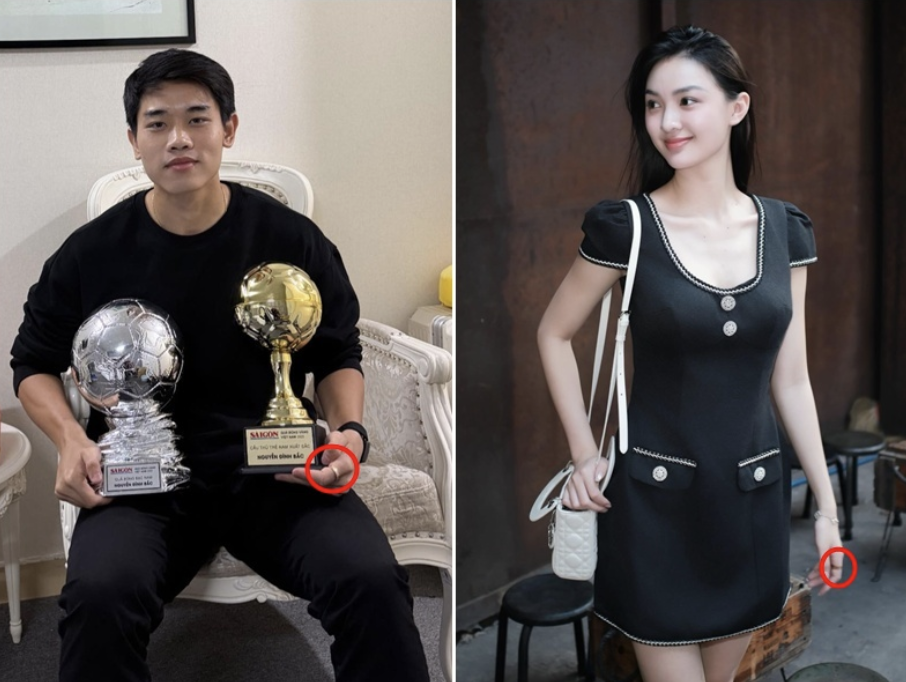 Á hậu Cẩm Ly bị nghi 