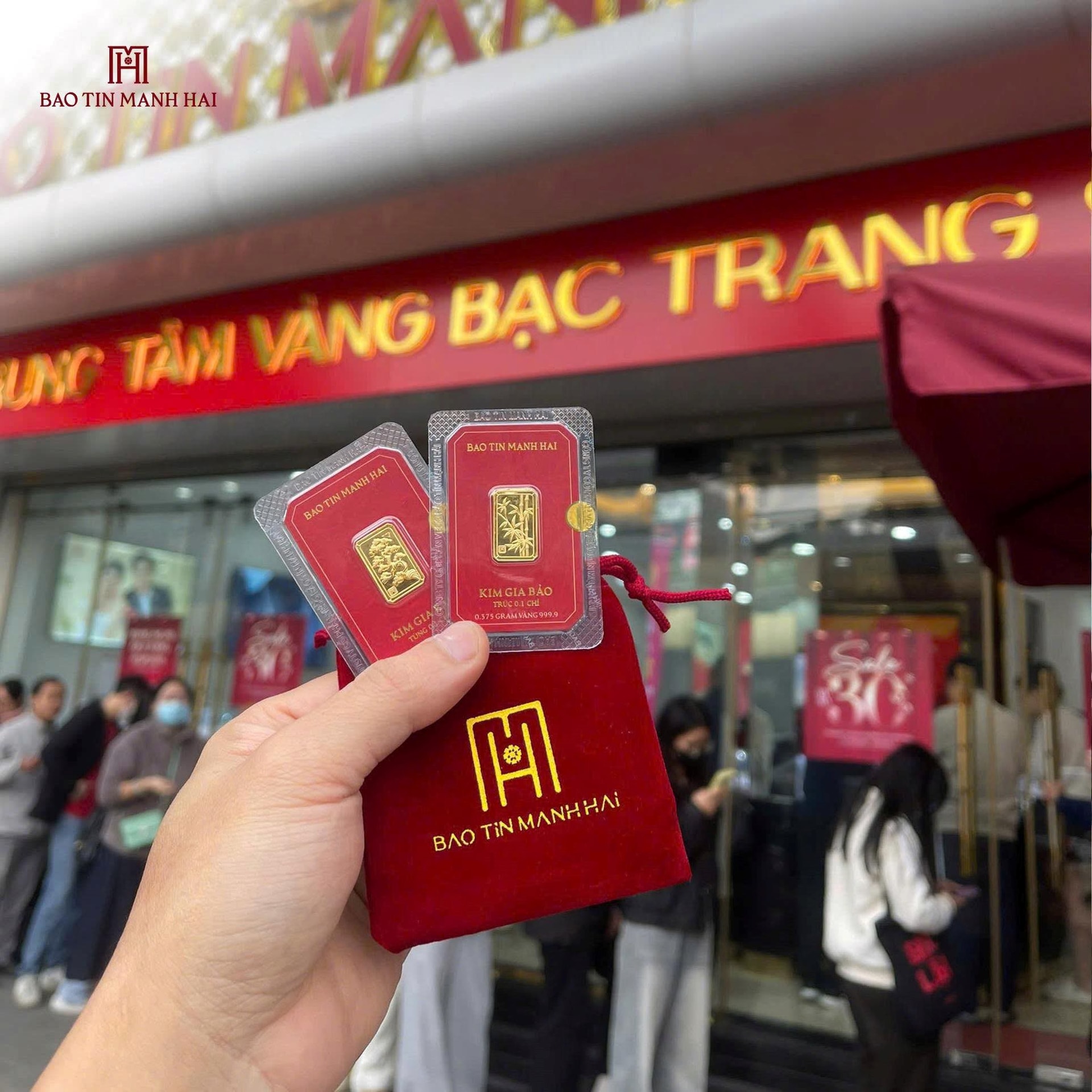 Chuyện lạ ở Bảo T&iacute;n Mạnh Hải: Người d&acirc;n n&ocirc; nức ra tiệm v&agrave;ng l&agrave;m một việc, chấp nhận "lời hẹn" 90 ng&agrave;y - Ảnh 3.