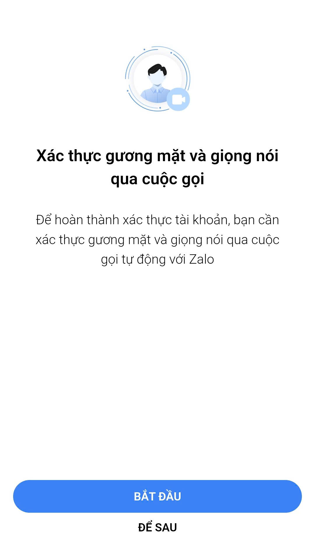 Zalo bất ngờ "đổi c&aacute;ch" x&aacute;c thực t&agrave;i khoản ngay đầu năm 2026 - Ảnh 1.