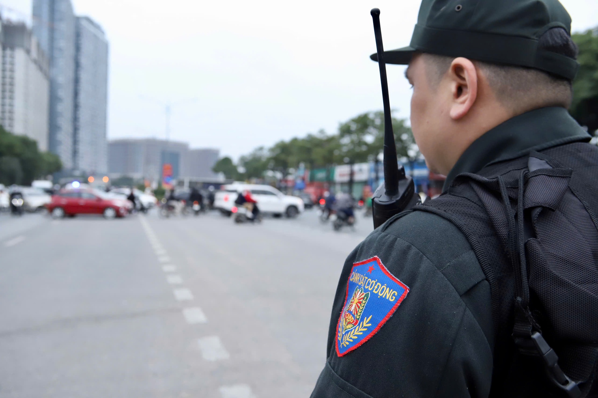 Công an Hà Nội diễn tập phương án bảo vệ Đại hội XIV của Đảng - Ảnh 11.