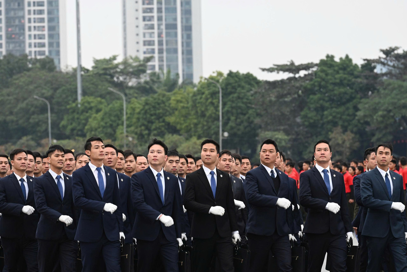 Cận cảnh l&aacute; chắn sống bảo vệ Đại hội XIV của Đảng: Sự chuẩn bị chu đ&aacute;o v&agrave; tinh thần tr&aacute;ch nhiệm - Ảnh 3.