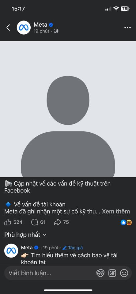 Thông báo nóng từ Facebook, người dùng Việt Nam chú ý - Ảnh 1.