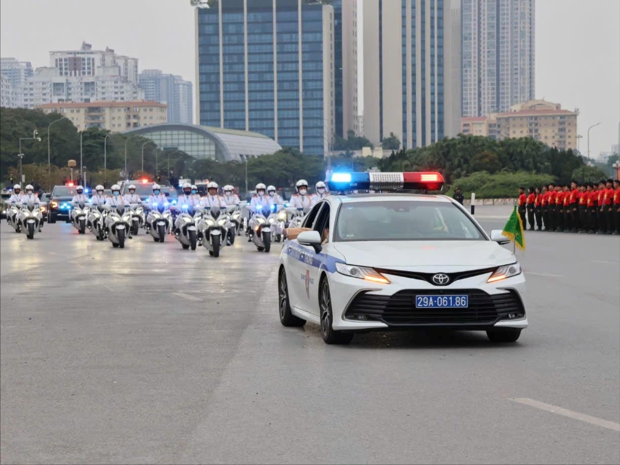 Diễn tập phương án bảo vệ Đại hội XIV của Đảng - Ảnh 6.