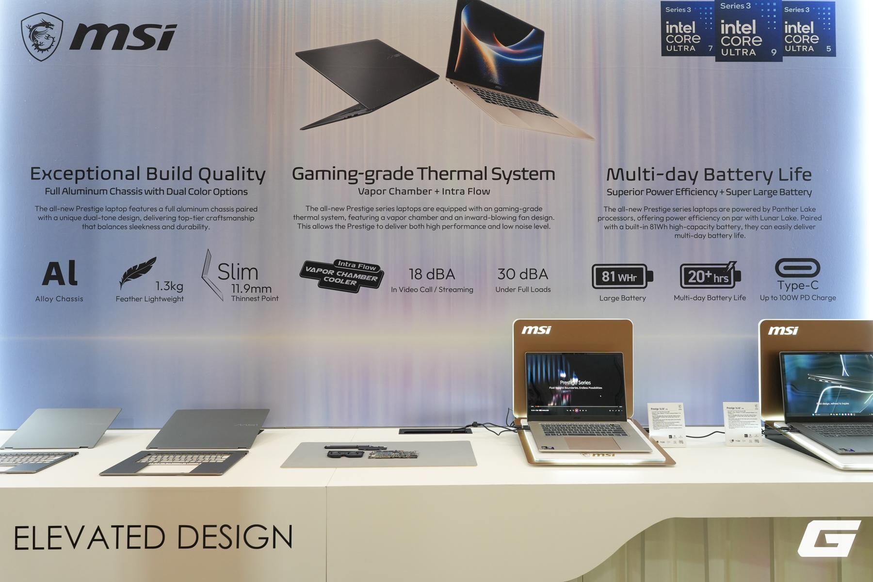 Laptop Msi Prestige Mới Với Thiết Kế Mỏng Nhẹ , Pin 30 Giờ Và Bút Nano Pen Copilot - Ảnh 2.