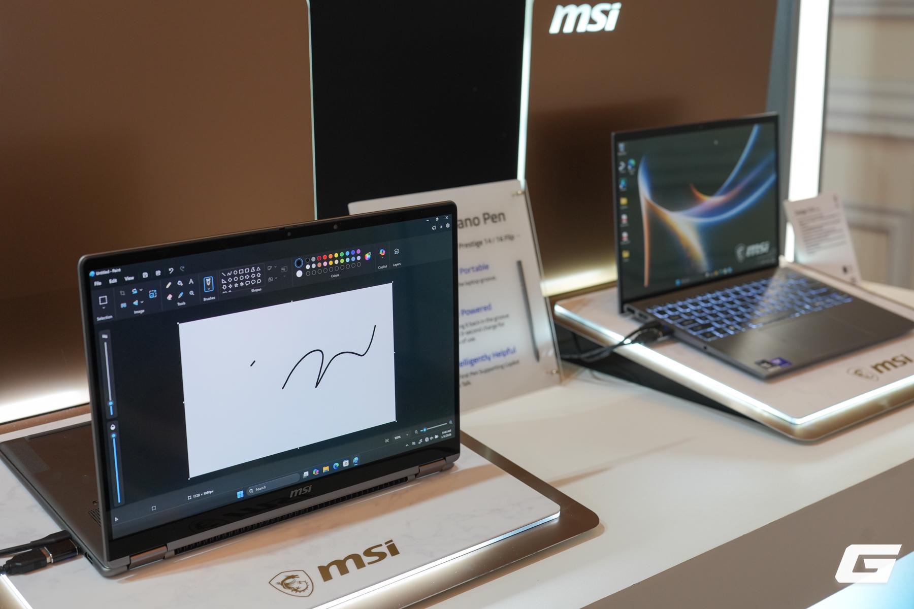 Laptop Msi Prestige Mới Với Thiết Kế Mỏng Nhẹ , Pin 30 Giờ Và Bút Nano Pen Copilot - Ảnh 12.