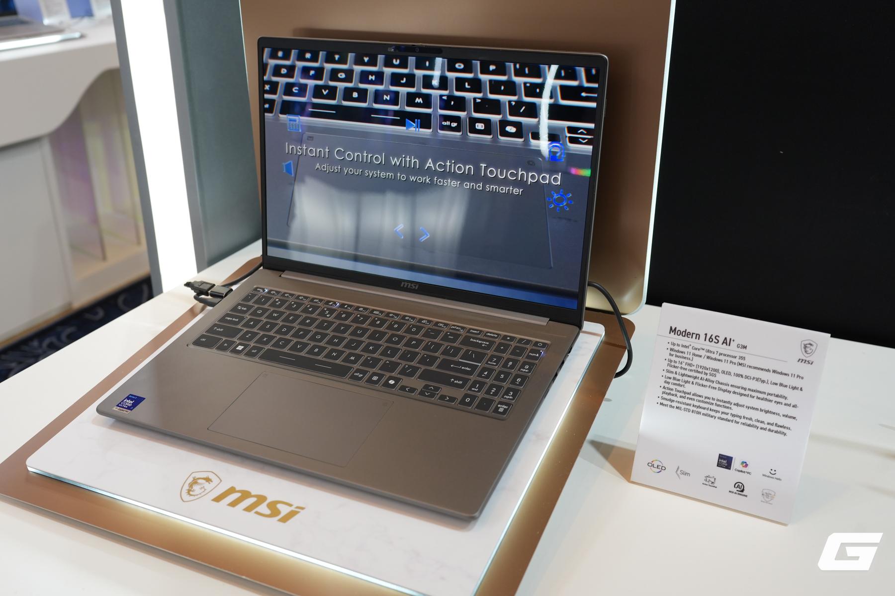 Laptop Msi Prestige Mới Với Thiết Kế Mỏng Nhẹ , Pin 30 Giờ Và Bút Nano Pen Copilot - Ảnh 16.