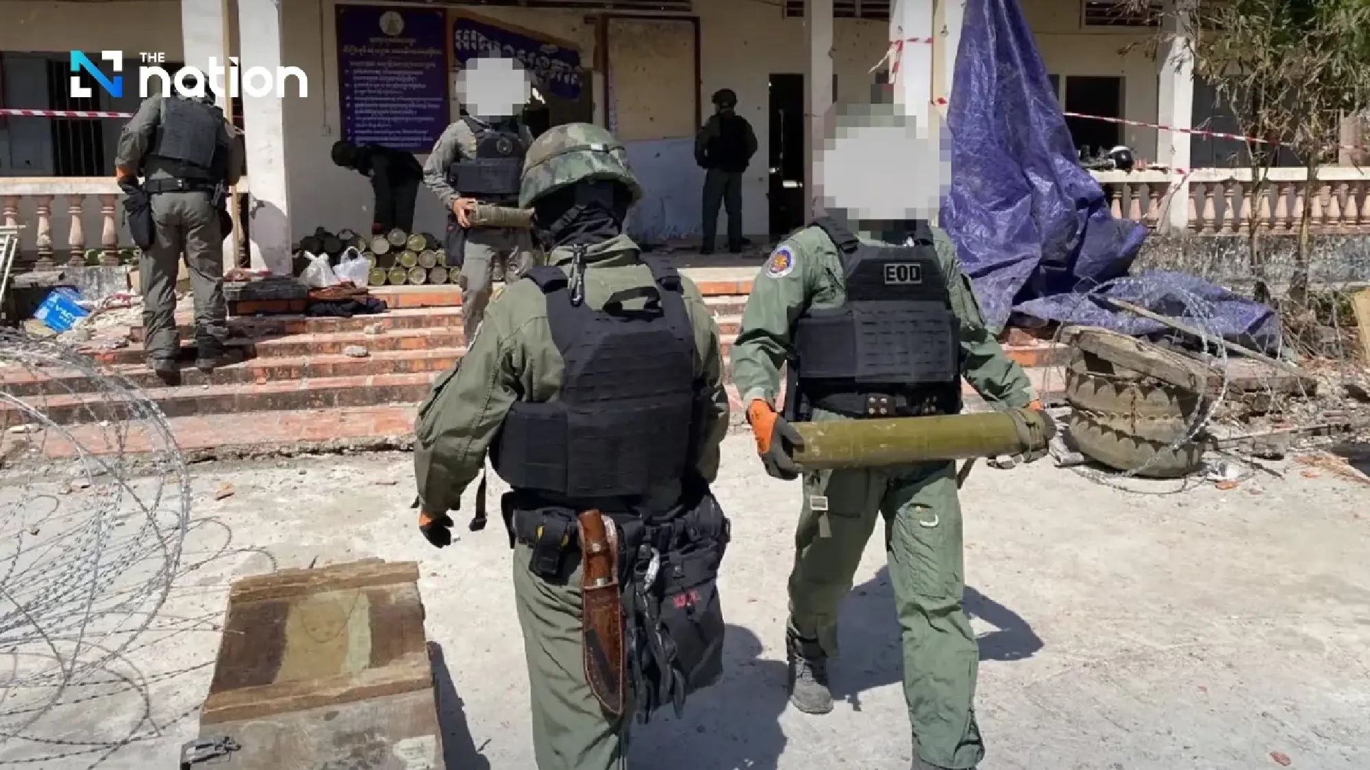 Campuchia và Thái Lan tranh cãi về kho vũ khí tại sòng bạc ở biên giới - Ảnh 1. Campuchia và Thái Lan tranh cãi về kho vũ khí tại sòng bạc ở biên giới - Ảnh 1.