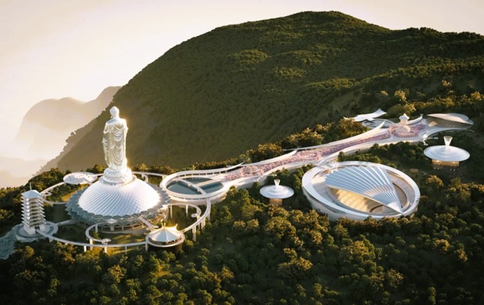 Chân móng tượng phật cao nhất thế giới dần thành hình - Ảnh 3.