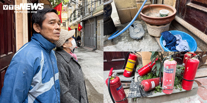 Ch&aacute;y nh&agrave; trọ H&agrave; Nội khiến H&agrave;ng trăm người hoảng loạn v&agrave; nỗ lực cứu trợ kịp thời - Ảnh 2.