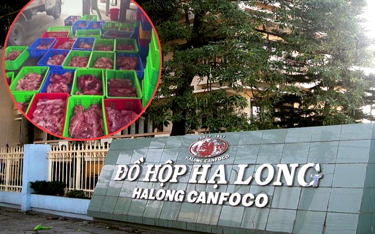 "Ph&ugrave; ph&eacute;p" 120 tấn thịt heo nhiễm bệnh: Đồ hộp Hạ Long c&oacute; mặt tại hơn 20 chuỗi si&ecirc;u thị? - Ảnh 2.