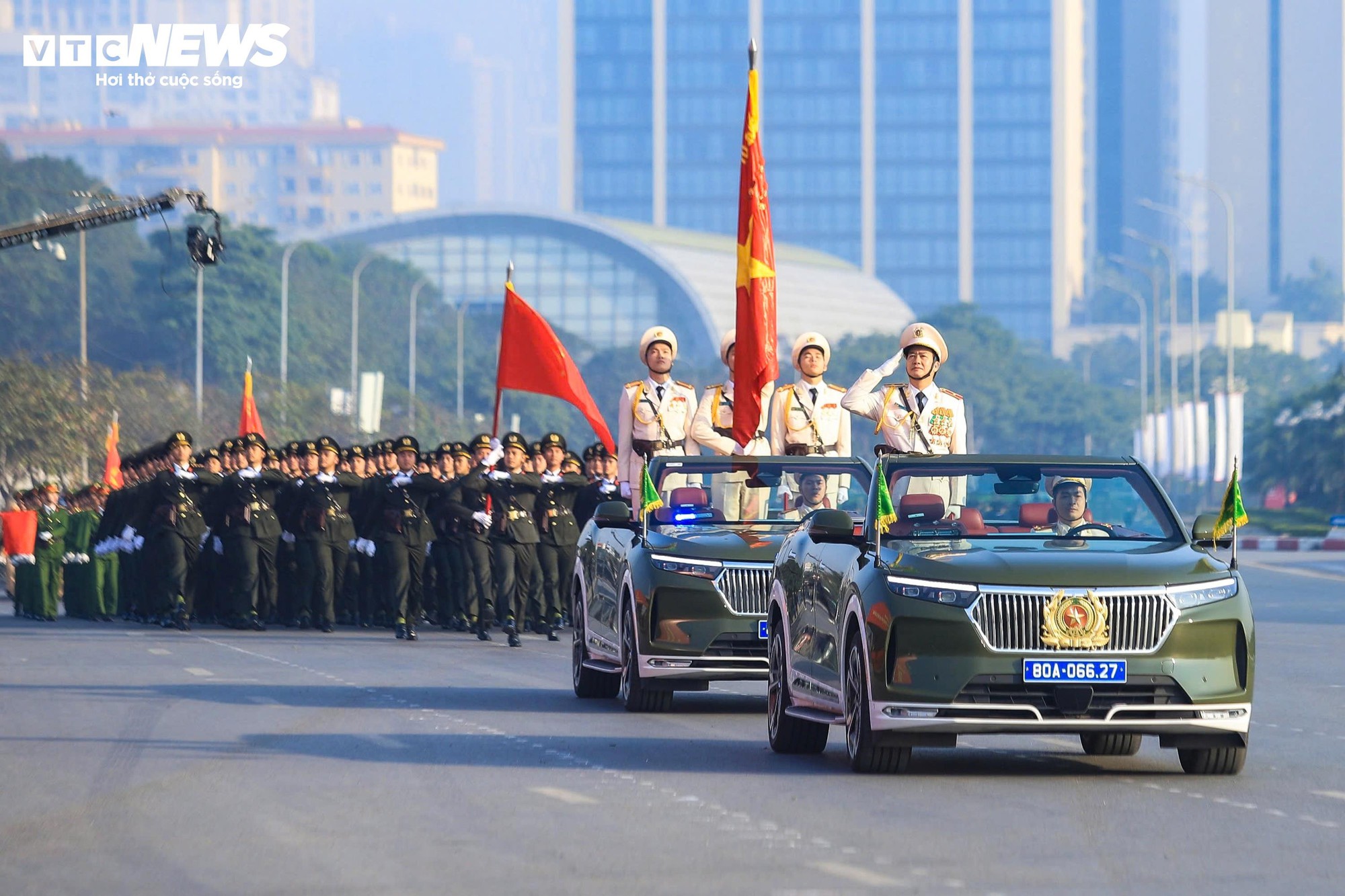 H&agrave;ng ngh&igrave;n cảnh s&aacute;t v&agrave; kh&iacute; t&agrave;i hiện đại bảo vệ Đại hội XIV của Đảng - Ảnh 3.