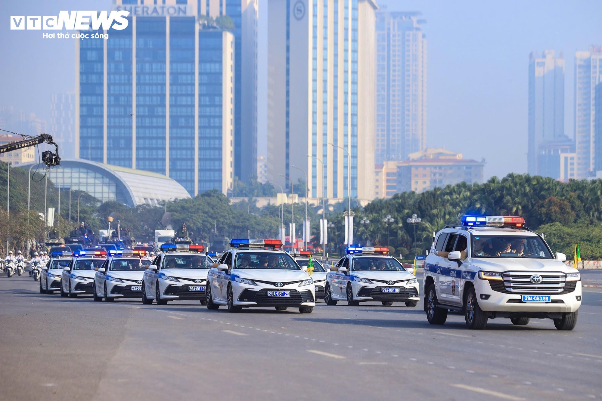 H&agrave;ng ngh&igrave;n cảnh s&aacute;t v&agrave; kh&iacute; t&agrave;i hiện đại bảo vệ Đại hội XIV của Đảng - Ảnh 12.