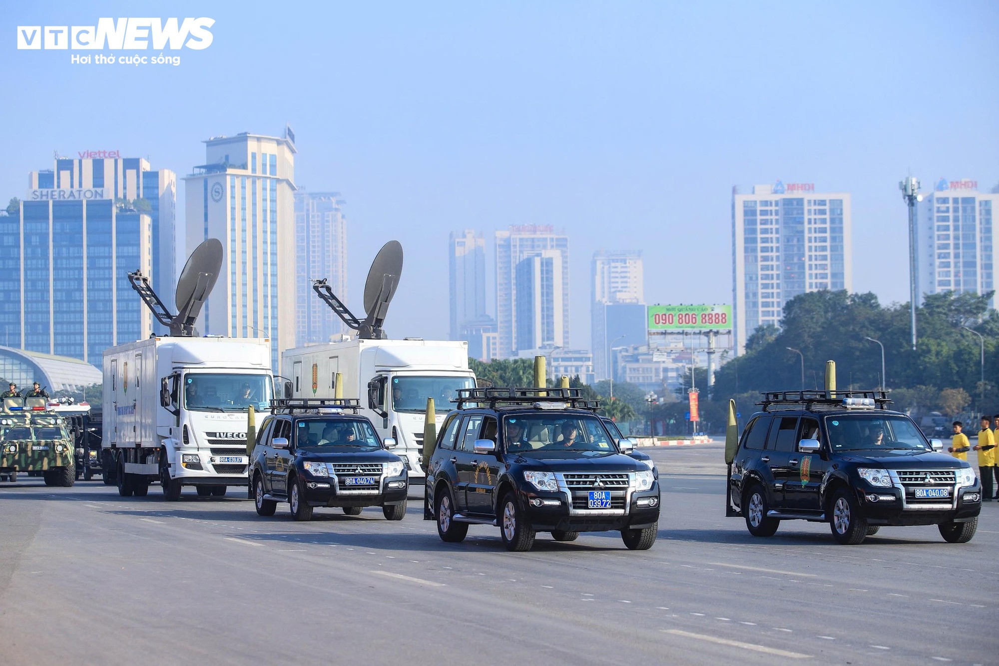 H&agrave;ng ngh&igrave;n cảnh s&aacute;t v&agrave; kh&iacute; t&agrave;i hiện đại bảo vệ Đại hội XIV của Đảng - Ảnh 15.