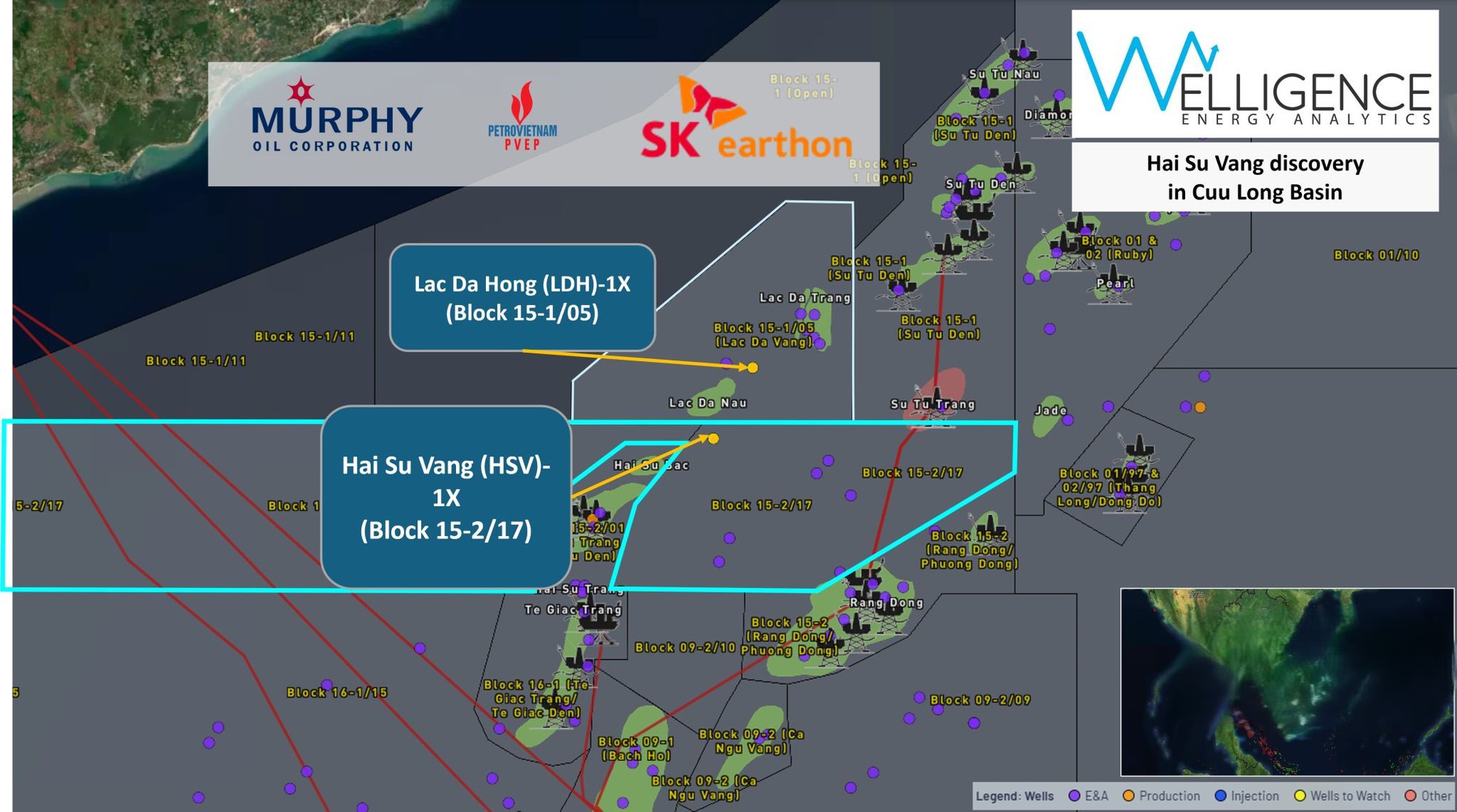 Cuộc chơi dầu kh&iacute; tại bể Cửu Long: &Ocirc;ng lớn Mỹ "tr&uacute;ng đậm" với Hải Sư V&agrave;ng, li&ecirc;n doanh Việt - Nga nắm trong tay mỏ dầu lớn nhất Việt Nam - Ảnh 2.