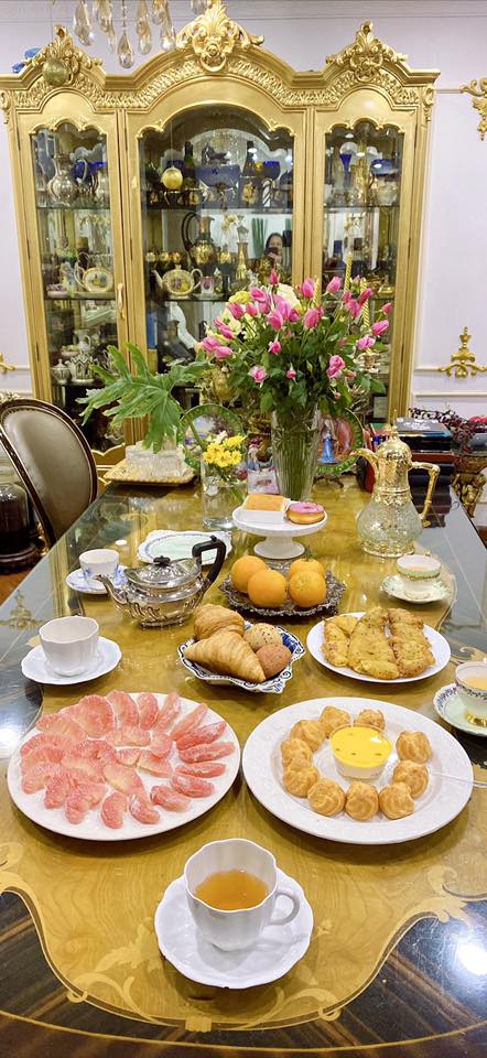 Căn hộ 156m&sup2; ngập hoa của vợ chồng U60 ở H&agrave; Nội - nơi tuổi trung ni&ecirc;n chậm lại v&agrave; an y&ecirc;n- Ảnh 13.