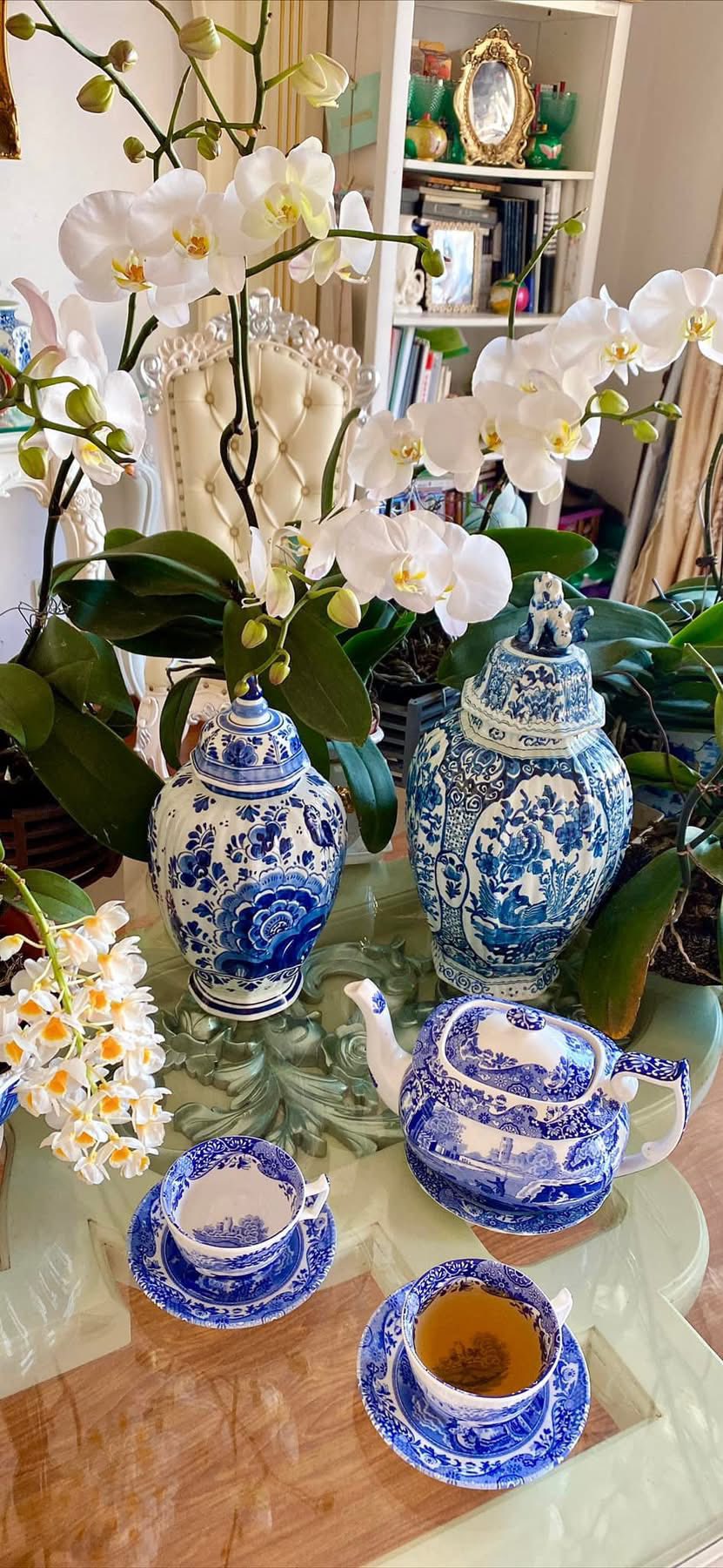 Căn hộ 156m&sup2; ngập hoa của vợ chồng U60 ở H&agrave; Nội - nơi tuổi trung ni&ecirc;n chậm lại v&agrave; an y&ecirc;n- Ảnh 9.