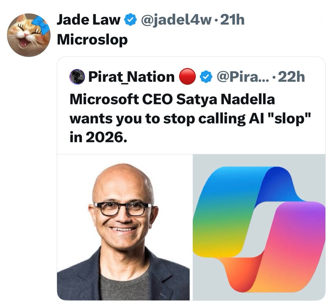 Microsoft Bị Chế Giễu Là Microslop Vì Nhồi Nhét Tính Năng Ai Không Cần Thiết - Ảnh 2.