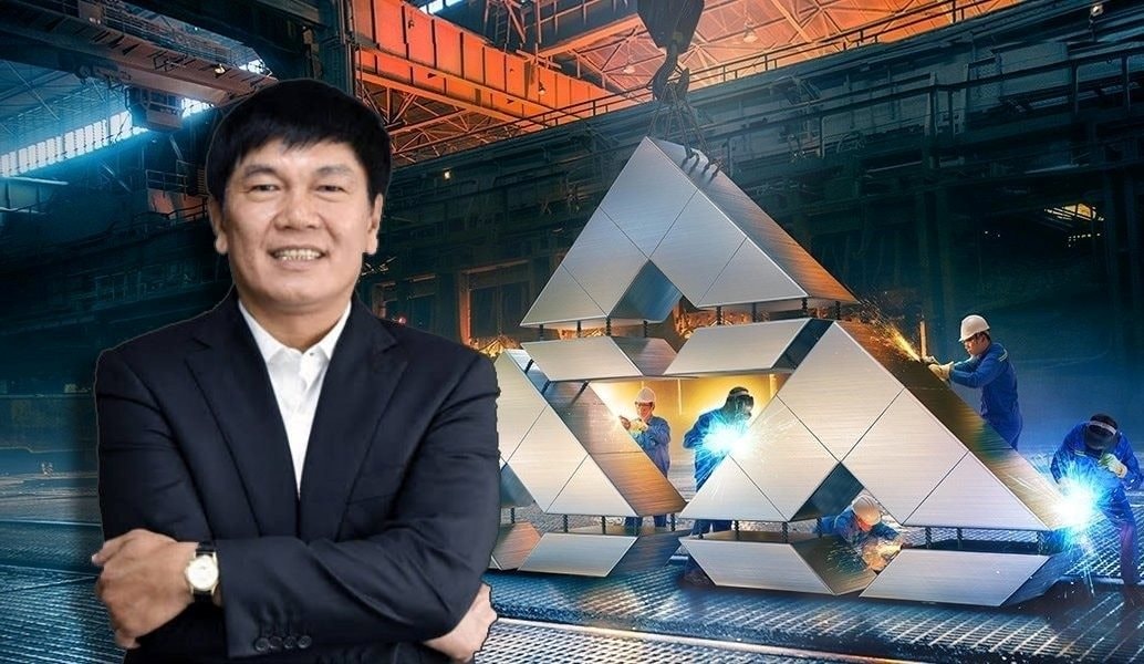 Tỷ phú Trần Đình Long lập kỷ lục mới: 10,6 triệu tấn thép - Ảnh 1.