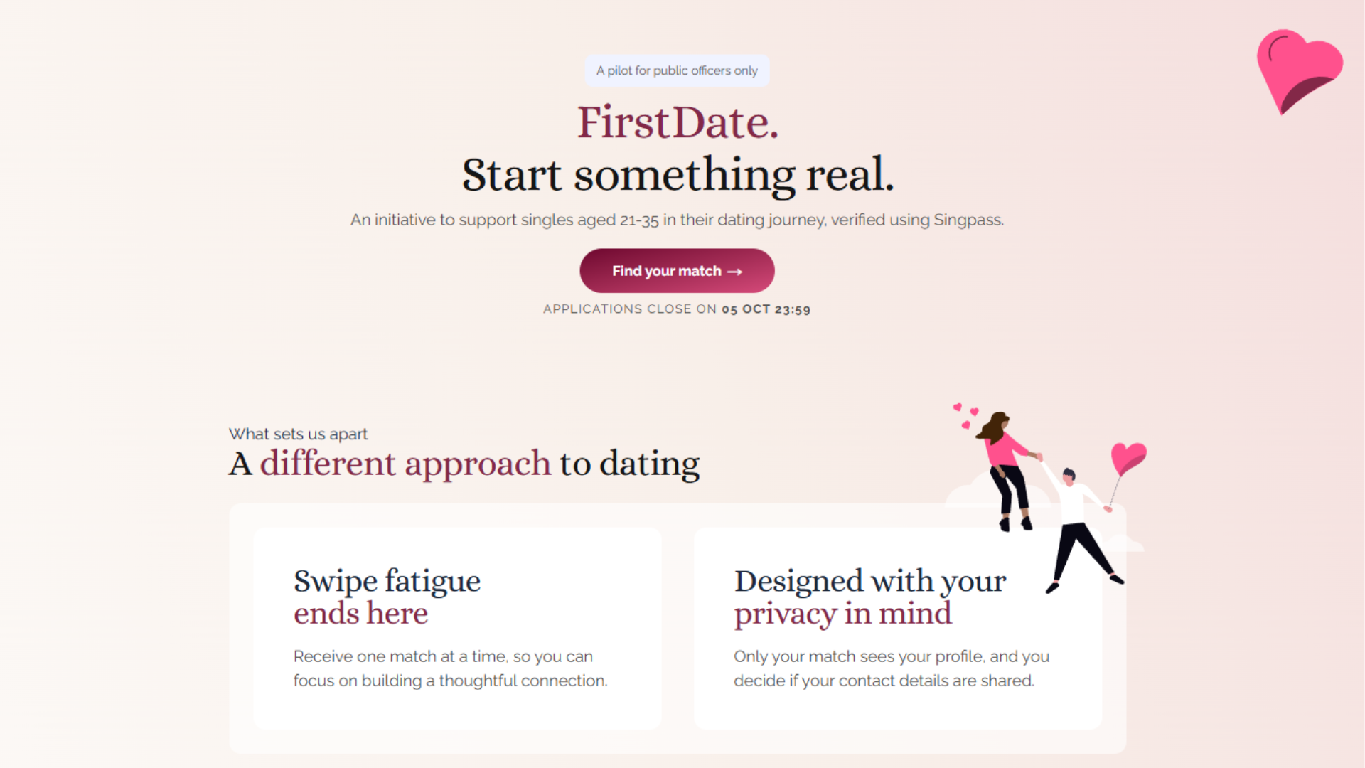 Singapore ra mắt website ghép đôi cho công chức - Ảnh 1. Singapore ra mắt website ghép đôi cho công chức - Ảnh 1.