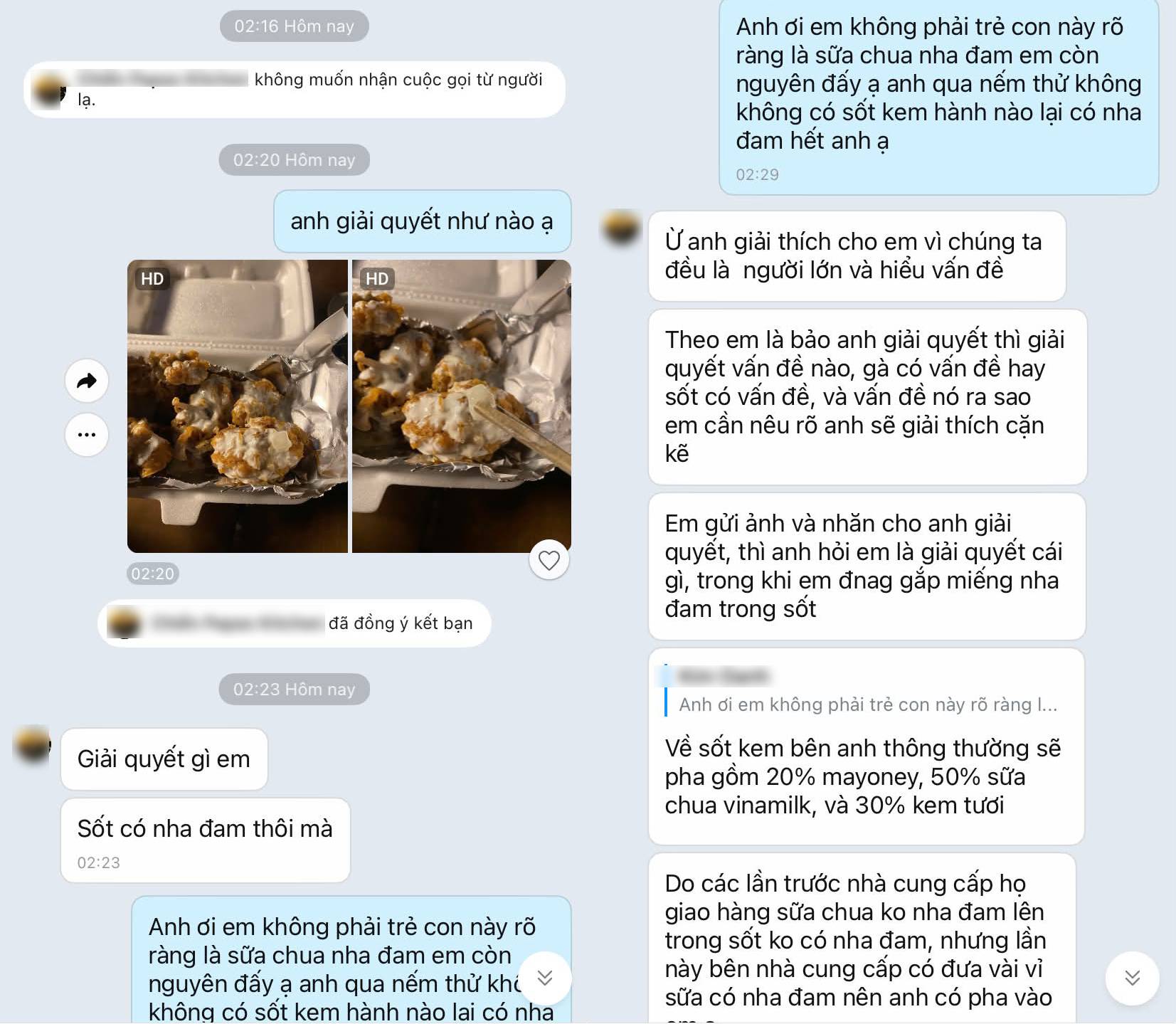 G&agrave; r&aacute;n sốt kem h&agrave;nh g&acirc;y tranh c&atilde;i với sữa chua nha đam tại H&agrave; Nội - Ảnh 3.