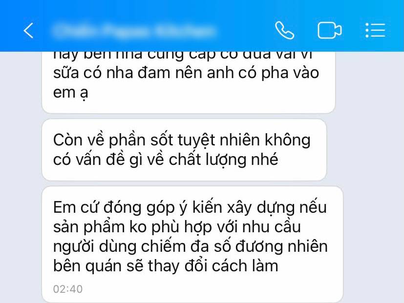 G&agrave; r&aacute;n sốt kem h&agrave;nh g&acirc;y tranh c&atilde;i với sữa chua nha đam tại H&agrave; Nội - Ảnh 4.