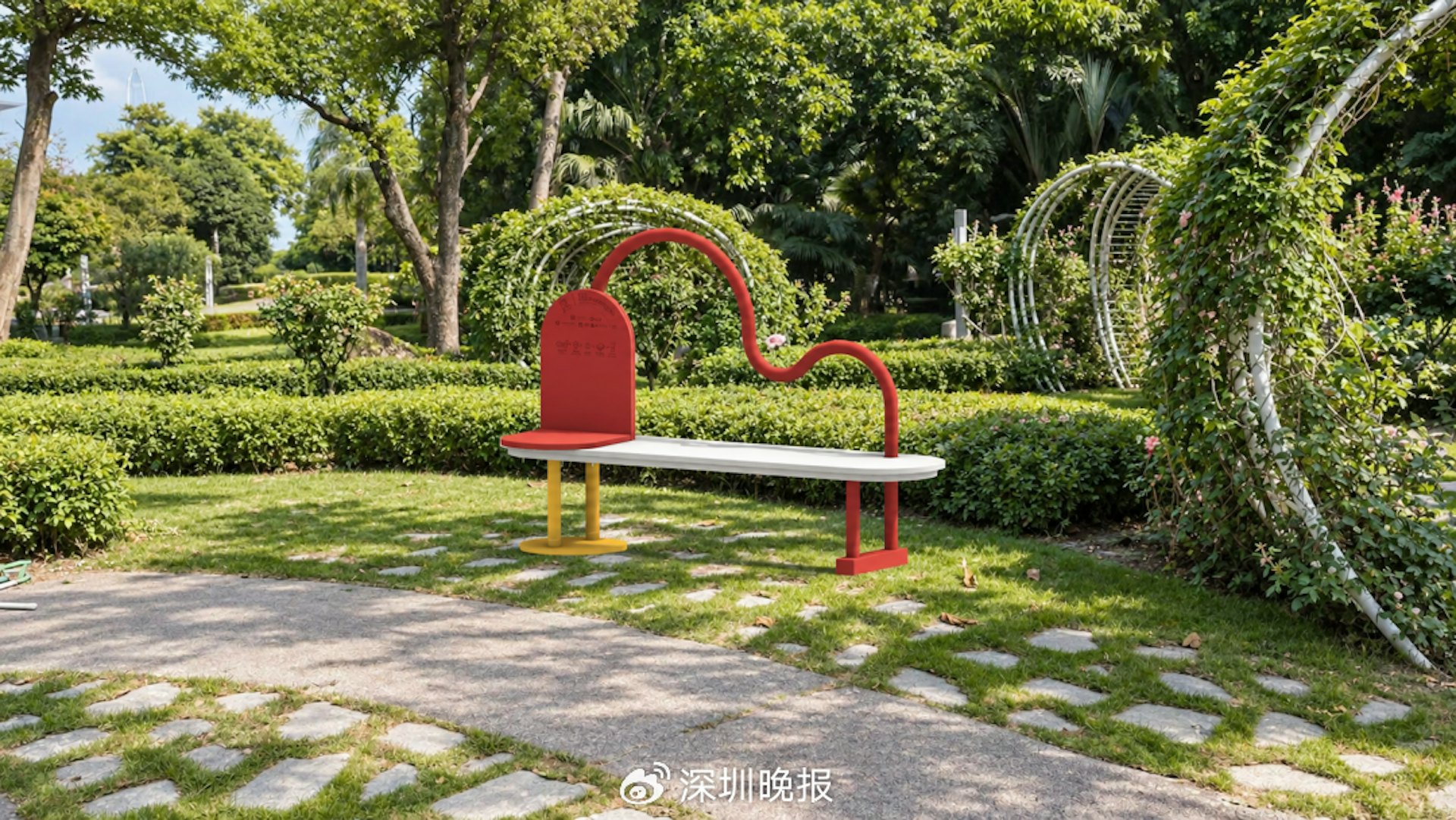 Sự thật bất ngờ về ghế công viên làm từ rác thải tái chế tại Thâm Quyến - Ảnh 3. Sự thật bất ngờ về ghế công viên làm từ rác thải tái chế tại Thâm Quyến - Ảnh 3.