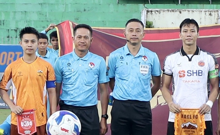Trọng t&agrave;i Ng&ocirc; Duy L&acirc;n bị khiếu nại sau trận HAGL - SHB Đ&agrave; Nẵng tại V . League 2026 - Ảnh 1.