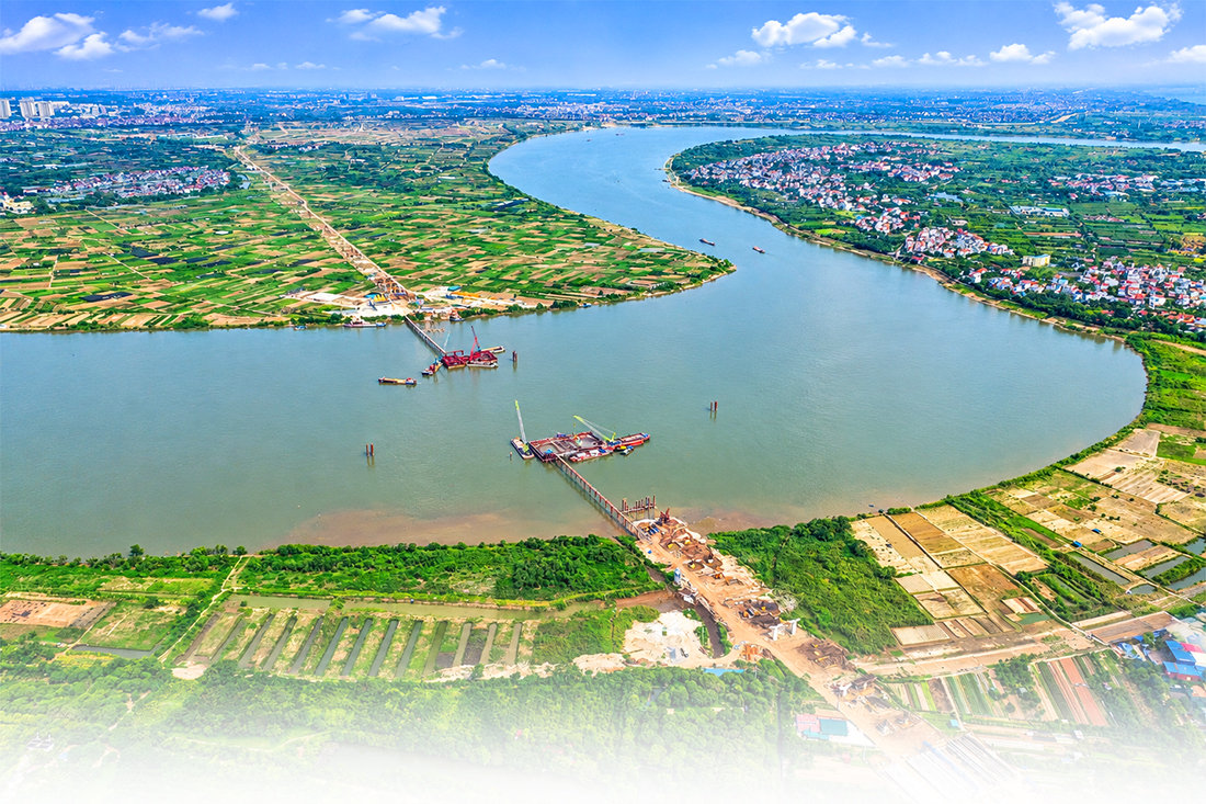 Những đại c&ocirc;ng tr&igrave;nh giao th&ocirc;ng mở rộng kh&ocirc;ng gian Thủ đ&ocirc; H&agrave; Nội năm 2026 - Ảnh 1.