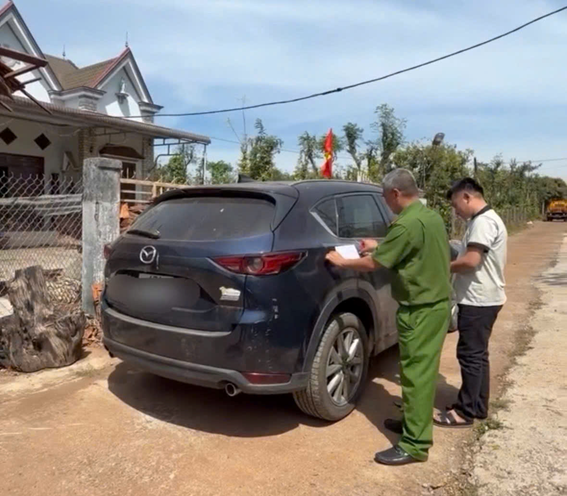 Bắt tạm giam người phụ nữ thuê xe tự lái Nguyễn Thị Kim Trang - Ảnh 2.