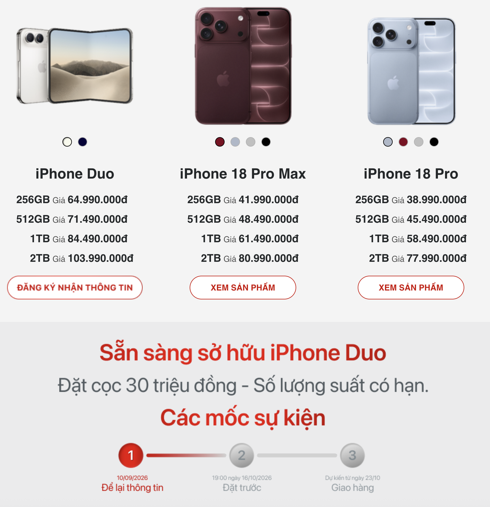 Khách Việt chi 30 triệu đồng đặt cọc iPhone Duo kỷ lục trong năm 2026 - Ảnh 2. Khách Việt chi 30 triệu đồng đặt cọc iPhone Duo kỷ lục trong năm 2026 - Ảnh 2.