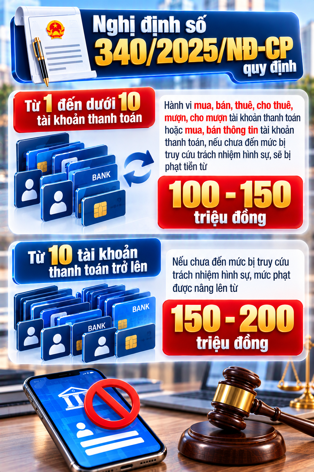 Tất cả người dân có tài khoản ngân hàng chú ý thông báo mới nhất của công an về mức phạt 200 triệu đồng - Ảnh 2.