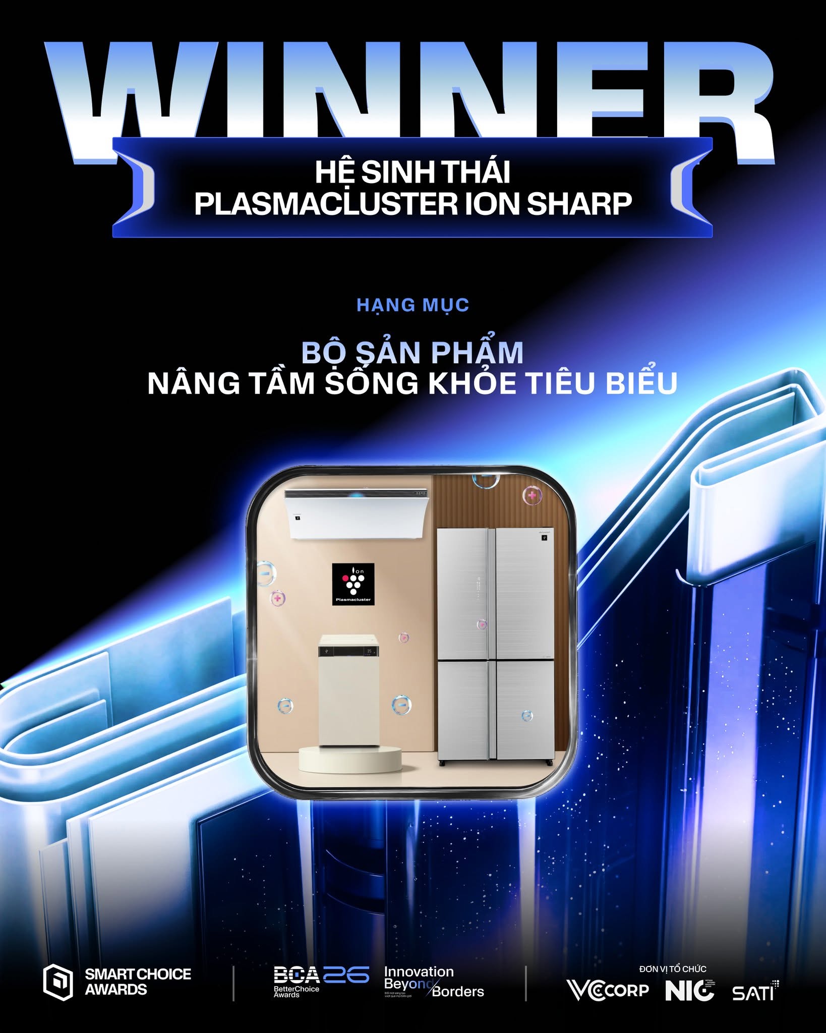 Sharp Airest được vinh danh trong Bộ sản phẩm nâng tầm sống khỏe tiêu biểu tại BCA 2026 - Ảnh 1.