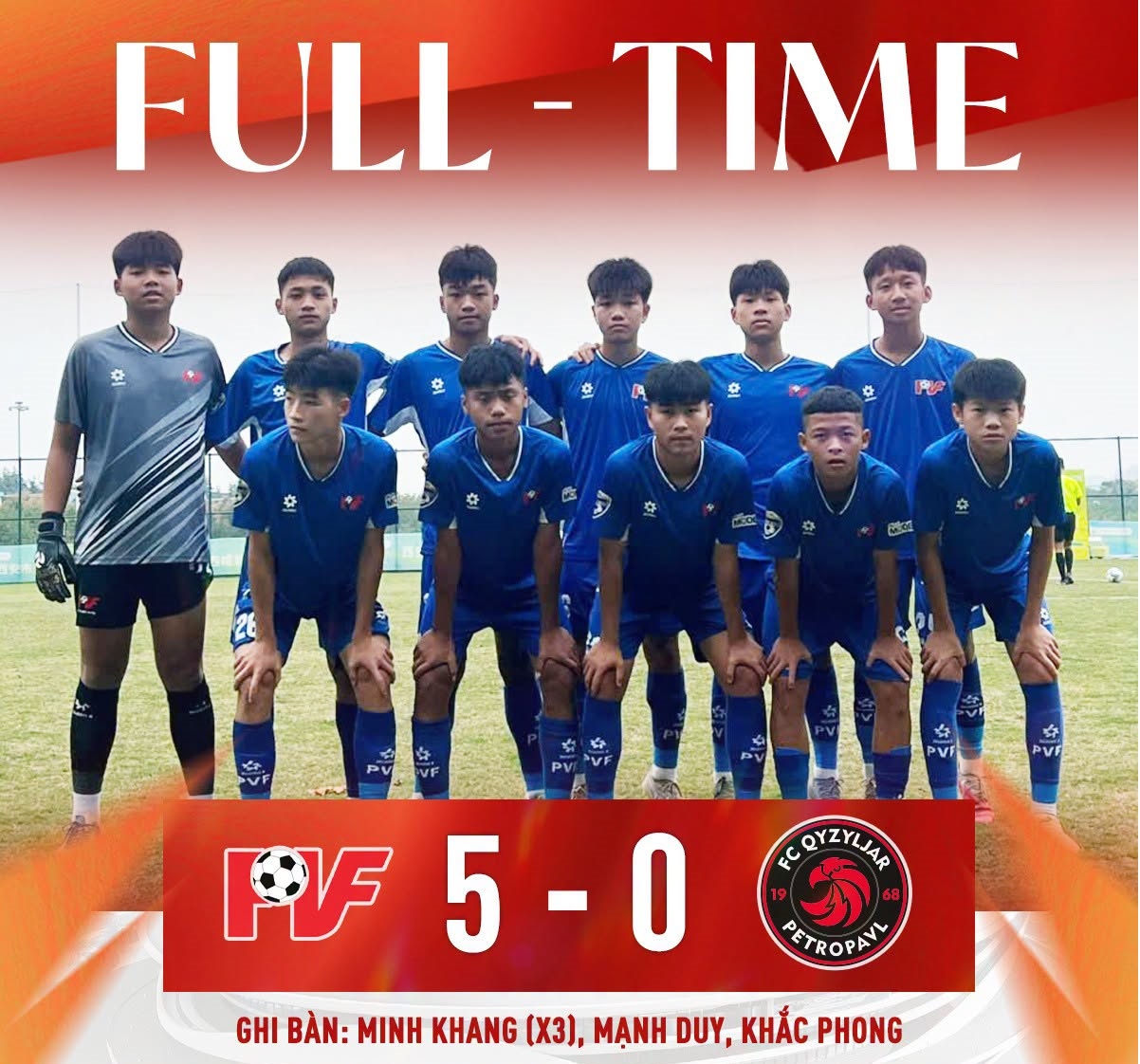 Đội bóng Việt Nam đại thắng 5-0 trước đối thủ châu Âu - Ảnh 1. Đội bóng Việt Nam đại thắng 5-0 trước đối thủ châu Âu - Ảnh 1.