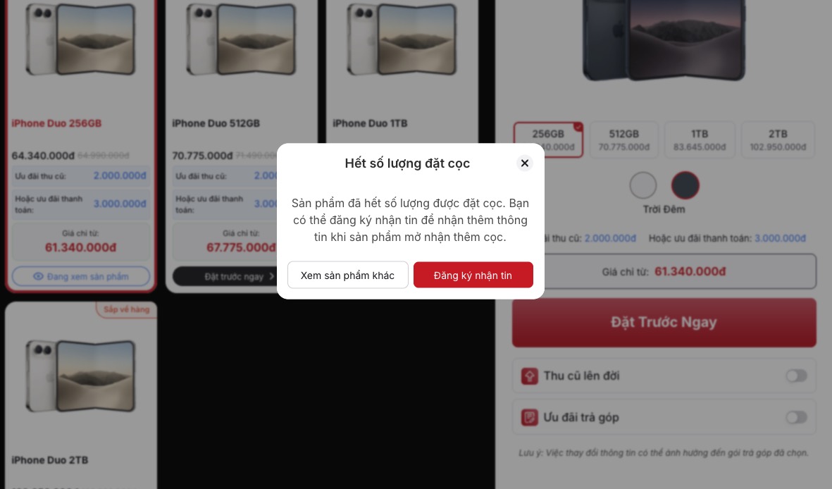 IPhone Duo mở đặt trước tại Việt Nam , cọc 30 triệu đồng để sở hữu phiên bản độc đáo - Ảnh 2. IPhone Duo mở đặt trước tại Việt Nam , cọc 30 triệu đồng để sở hữu phiên bản độc đáo - Ảnh 2.